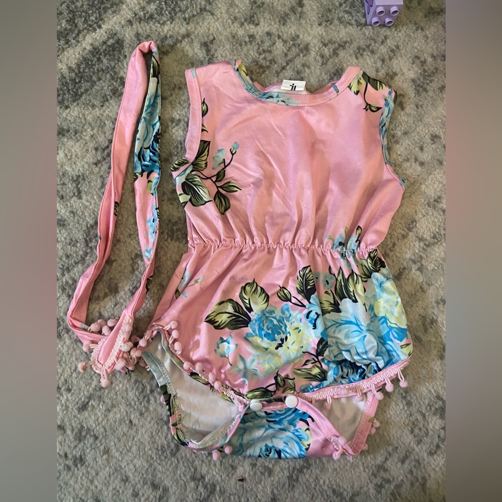Romper with headband